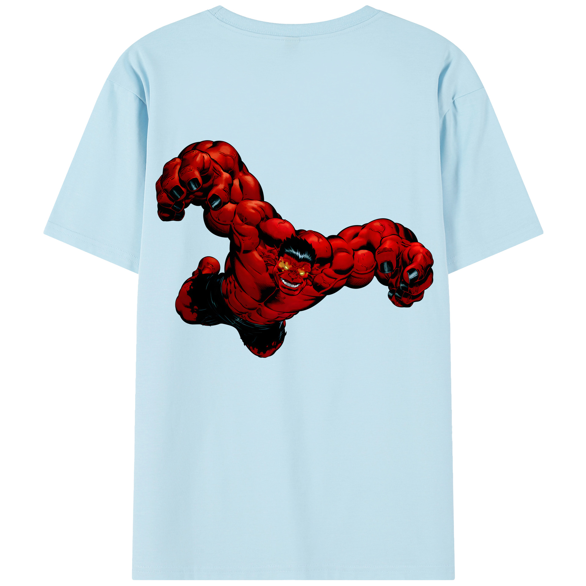 （画像用） アベンジャーズ The Avengers 綿100％半袖Tシャツ（背面プリント）